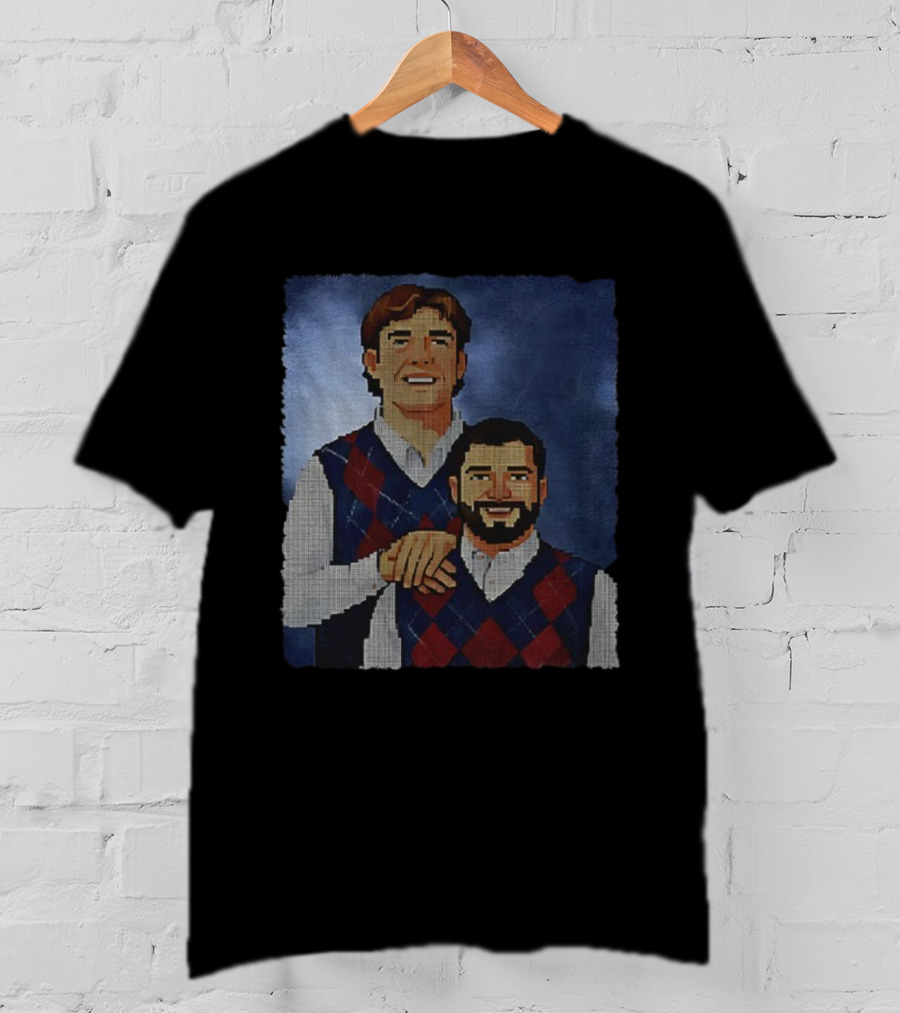 Jaxson Dart Cam Skattebo Vintage New York Football Step Brothers Style T-Shirt