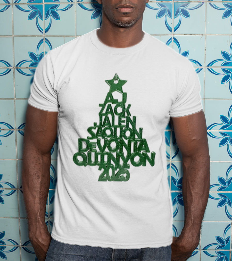 Philadelphia Eagles Christmas Star Jalen DeVonta 2025 T-Shirt