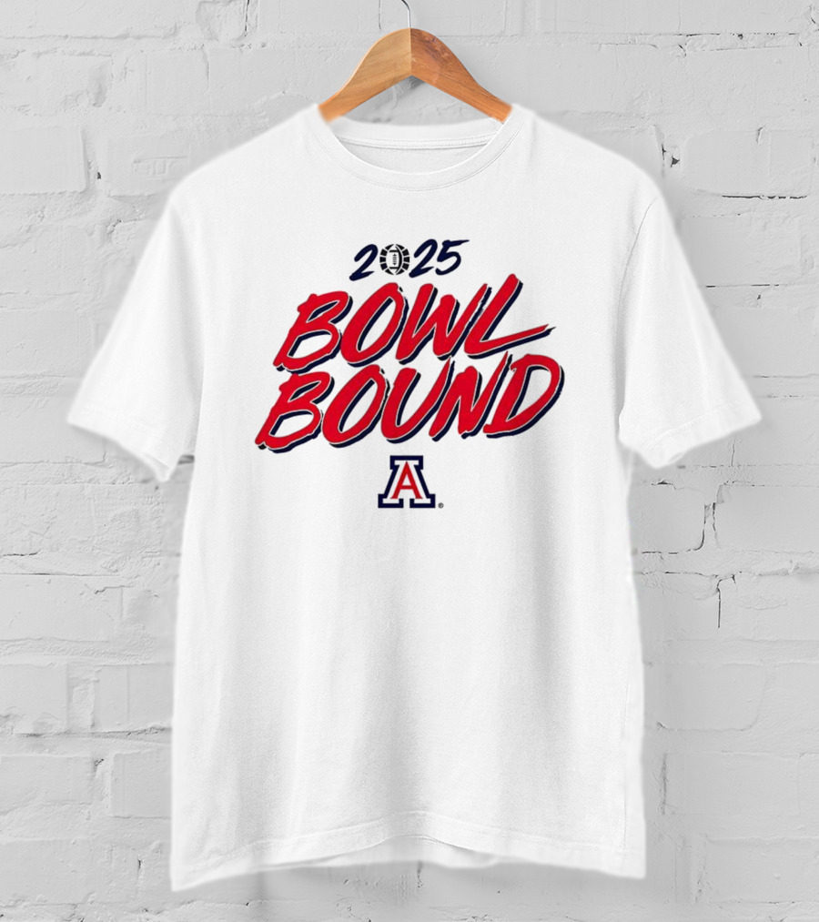 Arizona Wildcats 2025 Bowl Bound A T-Shirt
