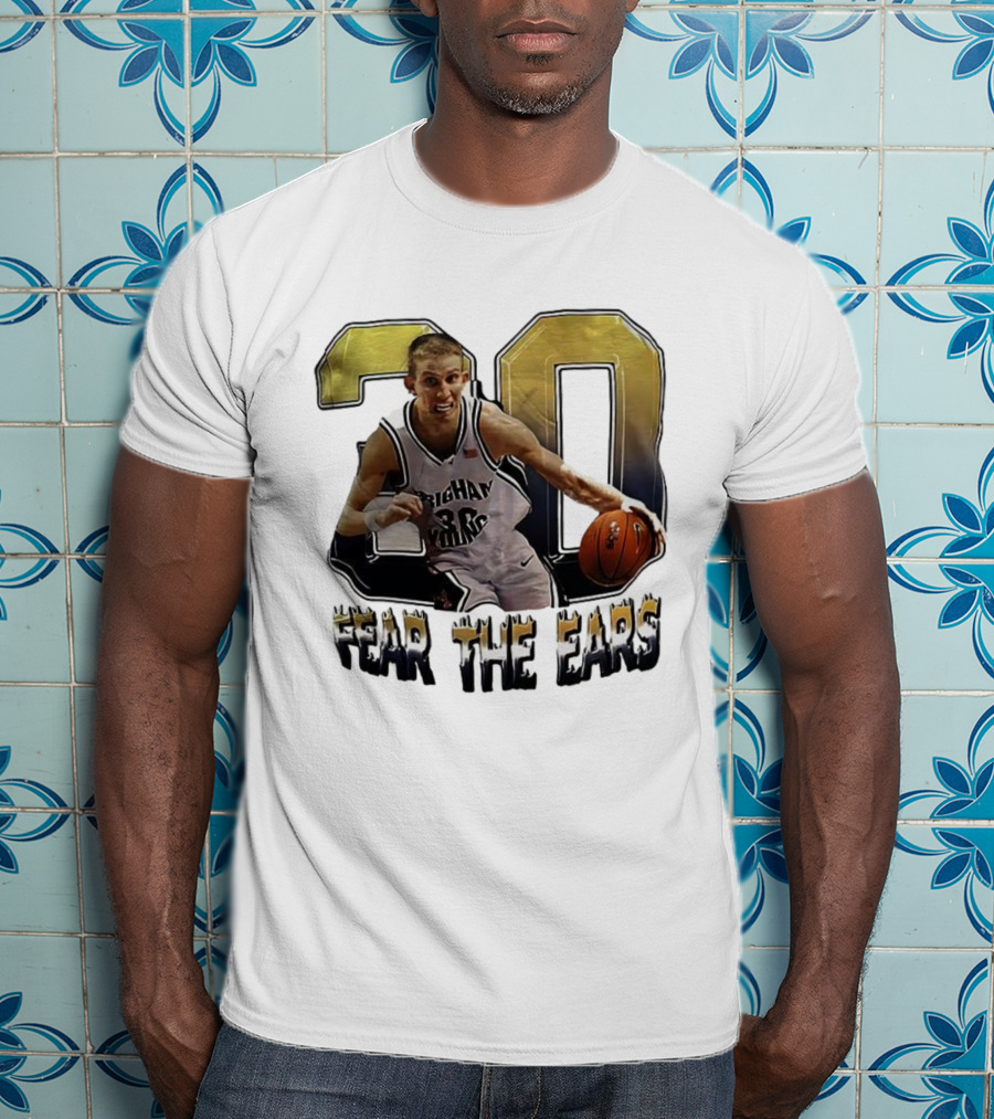 Brigham Young Basketball Fear The Ears 30 T-Shirt