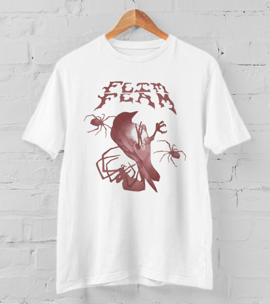 FLIM FLAM Bird And Spiders Web T-Shirt