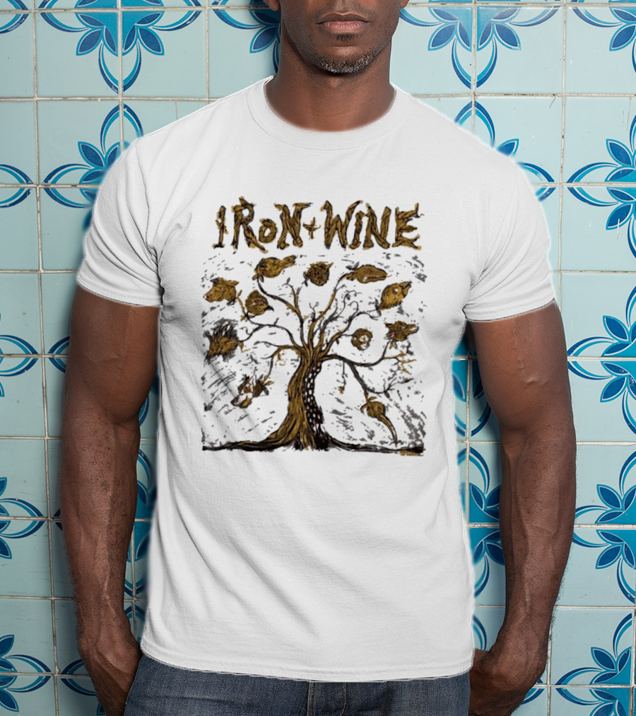 Iron And Wine Tree Branches And Birds T-Shirt