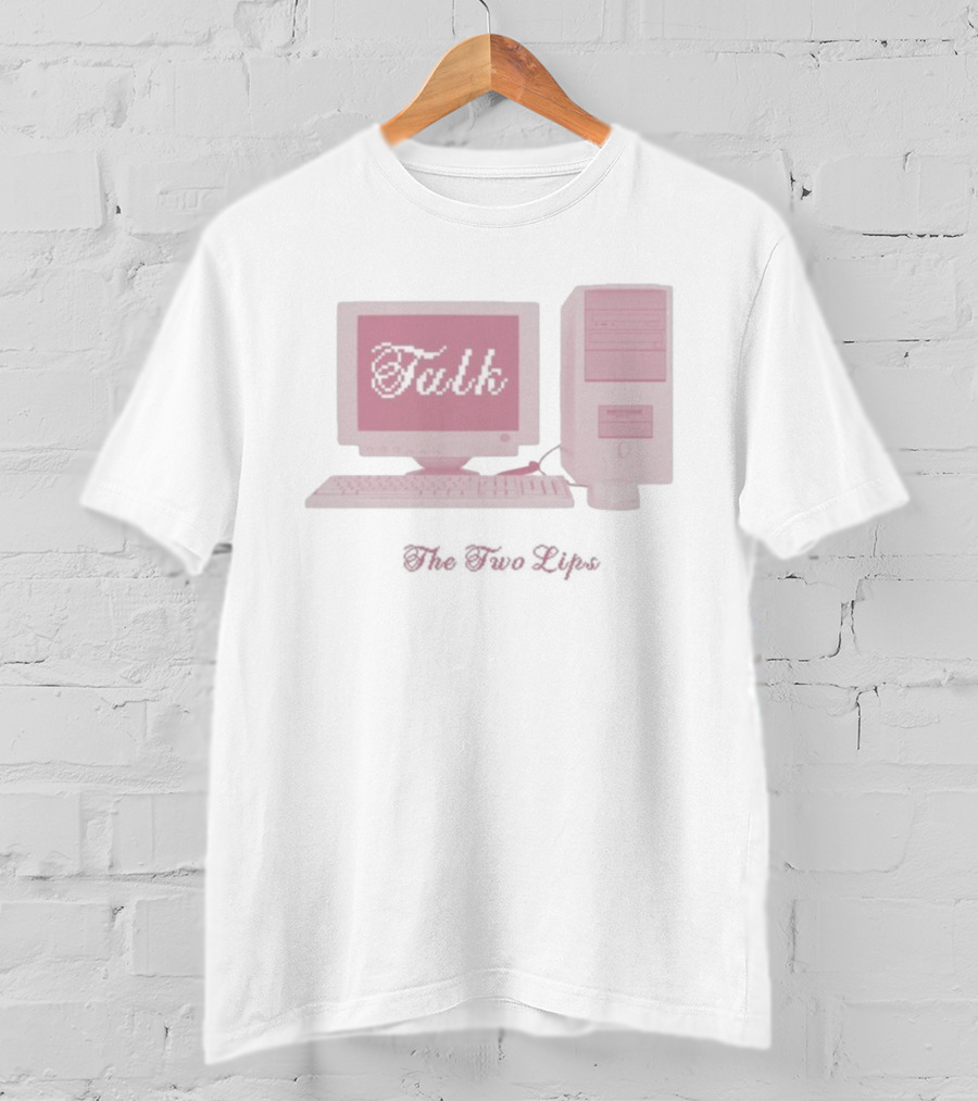 Talk The Two Lips Computer T-Shirt