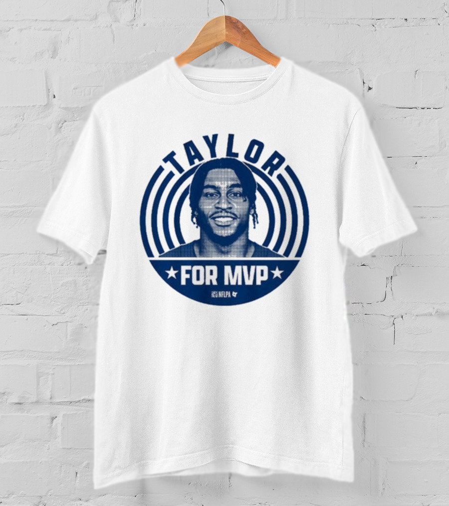Taylor For MVP NFLPA Indianapolis Colts T-Shirt