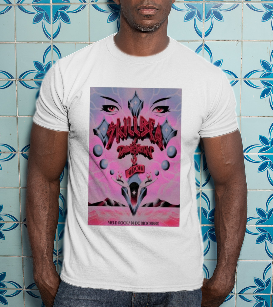 Skillbea Dark Satanic Andow Yield Rock 14 De Diciembre T-Shirt