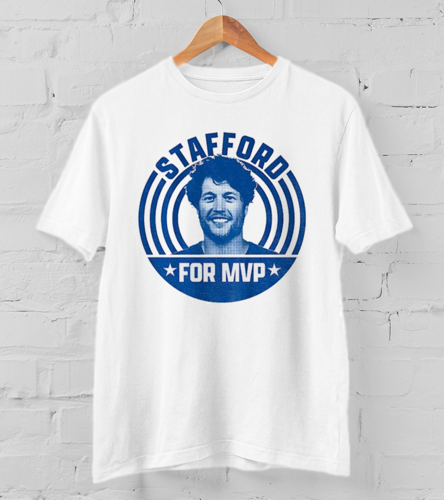 Los Angeles Rams Stafford For MVP NFL 2025 Football Lover T-Shirt
