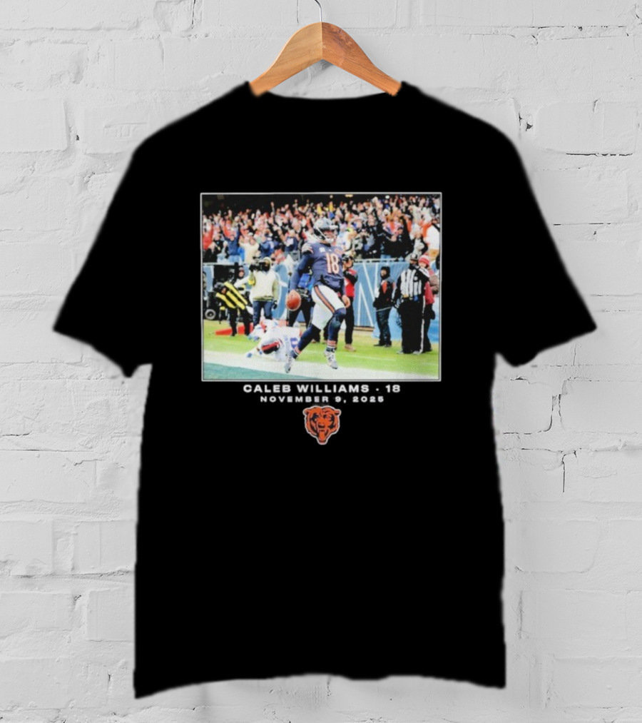 Caleb Williams Chicago Bears NFL Week 10 November 9 2025 T-Shirt