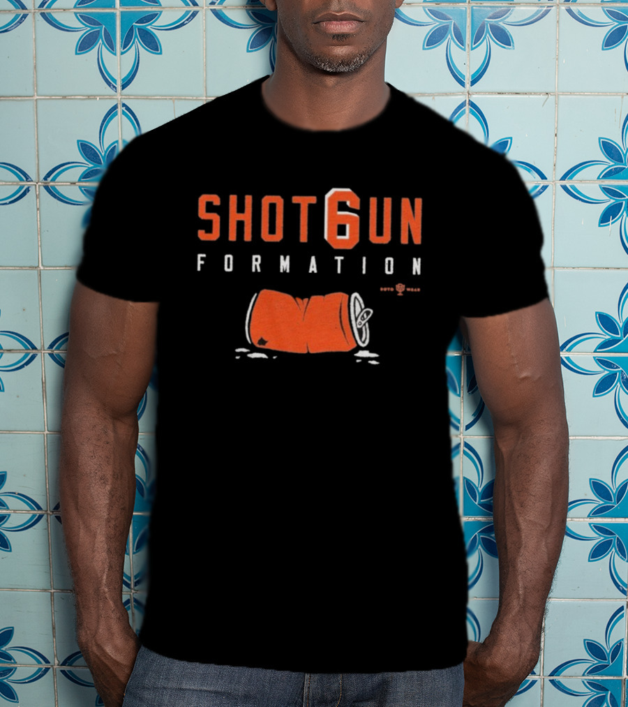 SHOTGUN FORMATION 6 CLEVELAND BROWNS T-Shirt