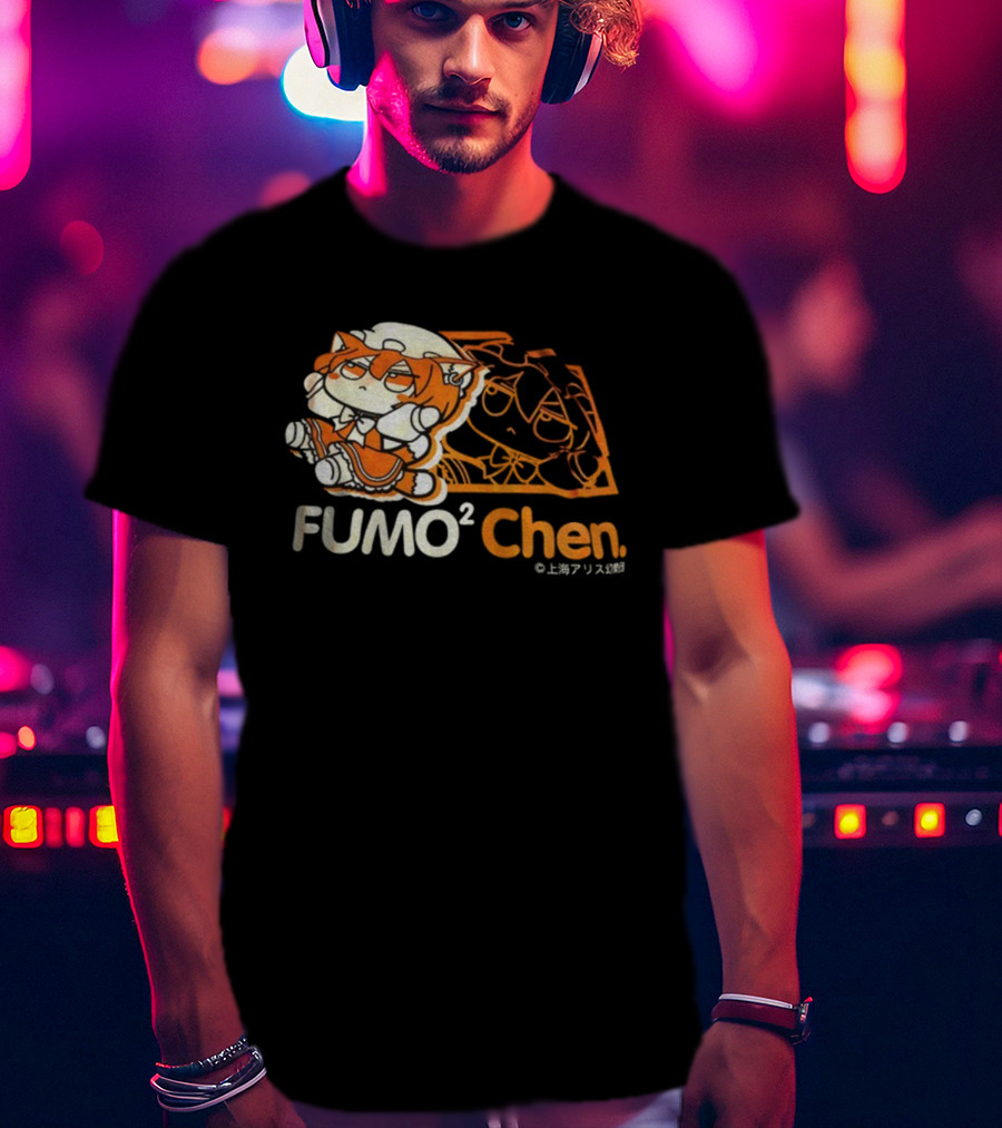 FUMO² Chen Touhou Project Cartoon Meme T-Shirt