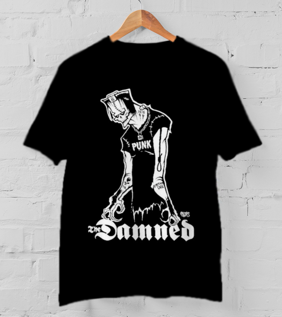 Duff McKagan Punk The Damned Stage Worn Iconic Style T-Shirt
