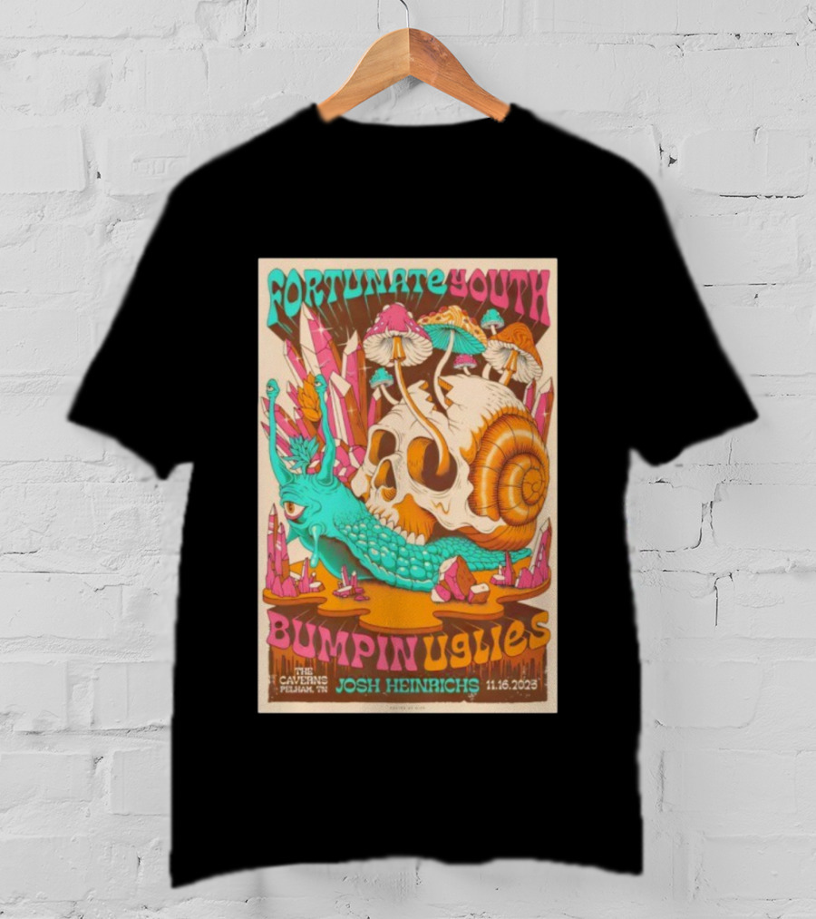 Fortunate Youth Bumpin Uglies Josh Heinrichs The Caverns Pelham TN 11.16.2023 Art T-Shirt