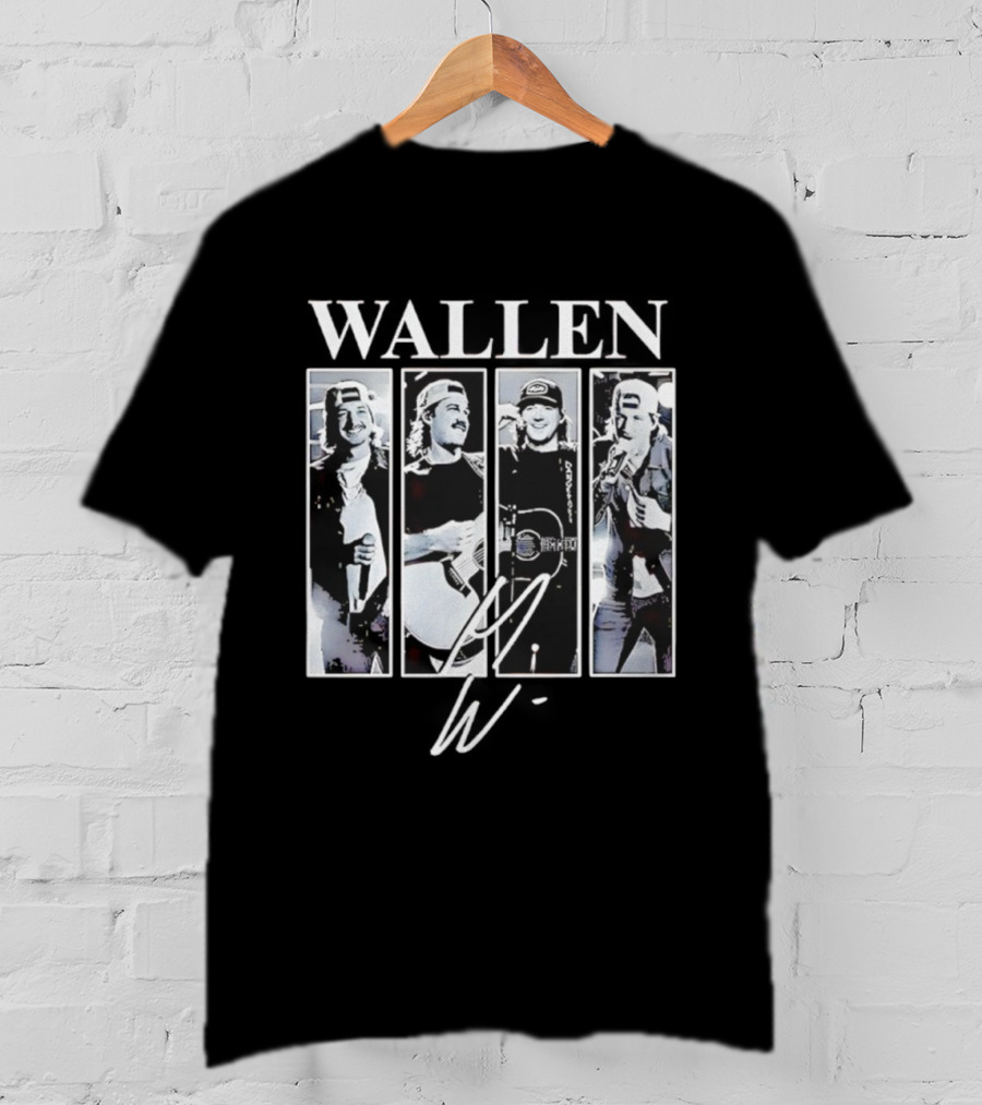 Morgan Wallen Still The Problem Tour 2026 Signature With Multiple Photos T-Shirt