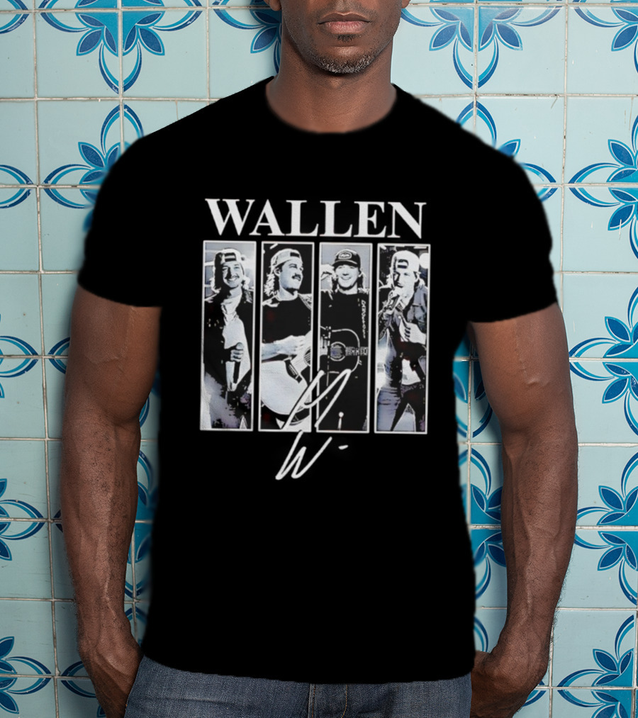 Morgan Wallen Still The Problem Tour 2026 Signature With Multiple Photos T-Shirt