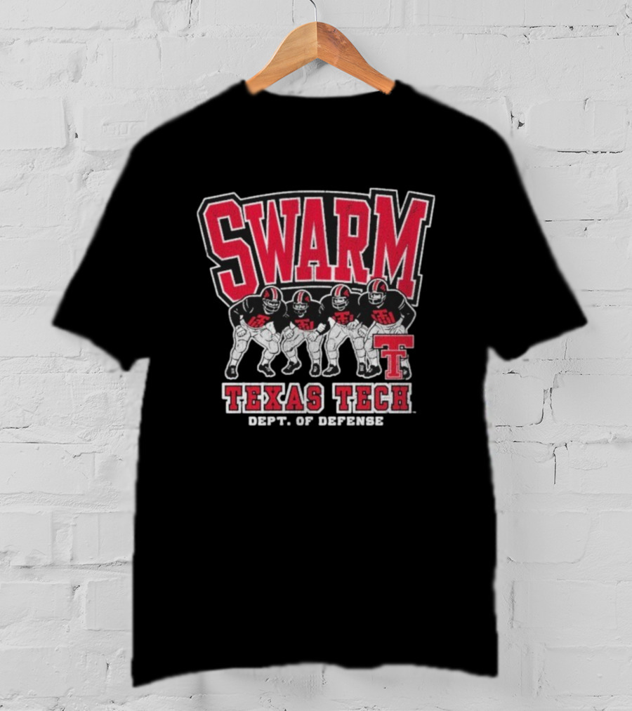 Texas Tech Swarm Dept Of Defense Red Raiders T-Shirt