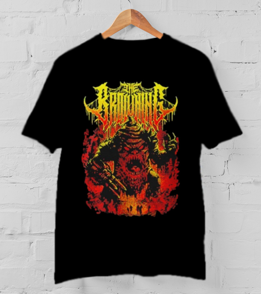 The Browning Burn This World Evolved USA Tour 2025 Destroyer Monster Fire T-Shirt