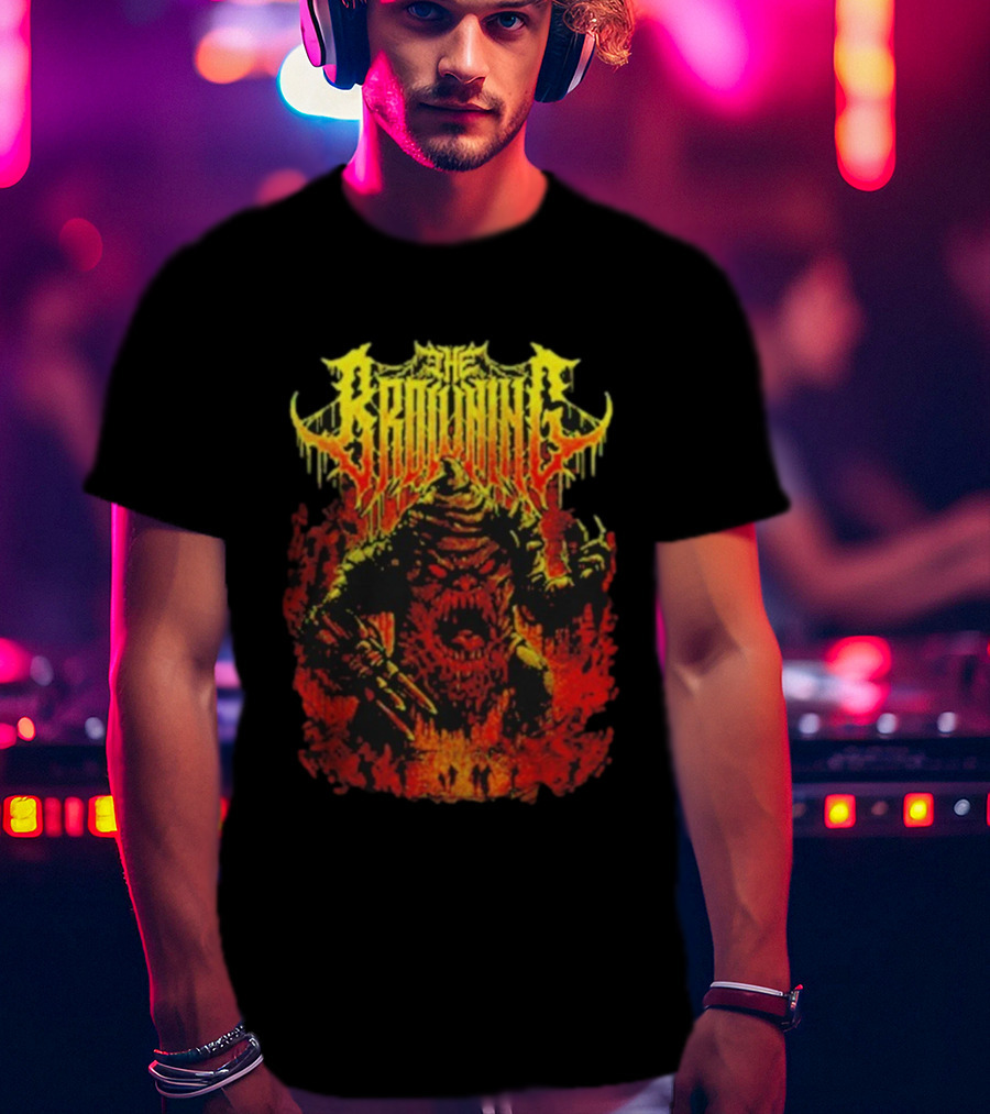 The Browning Burn This World Evolved USA Tour 2025 Destroyer Monster Fire T-Shirt