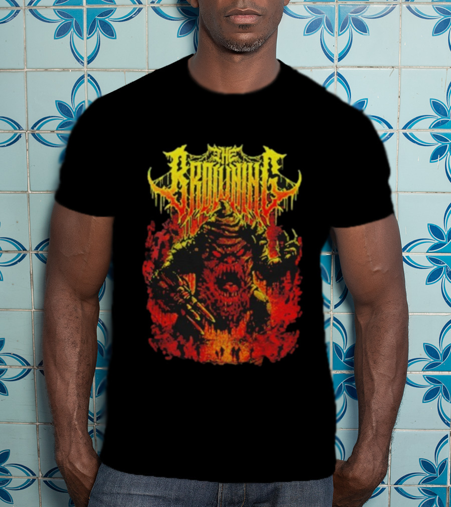 The Browning Burn This World Evolved USA Tour 2025 Destroyer Monster Fire T-Shirt