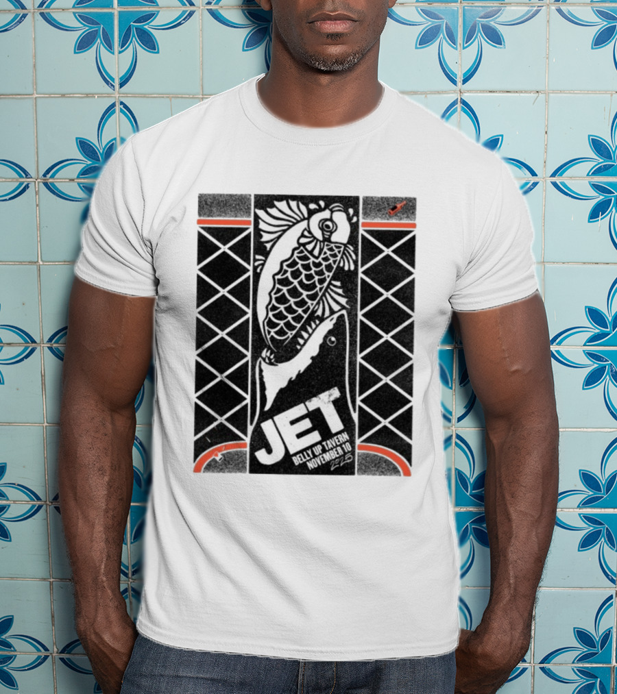 JET Fish Belly Up Tavern November 10 2025 T-Shirt