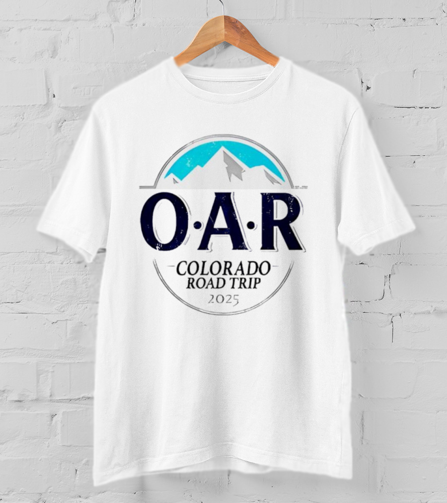 O.A.R. 2025 Colorado Road Trip Mountain Adventure T-Shirt