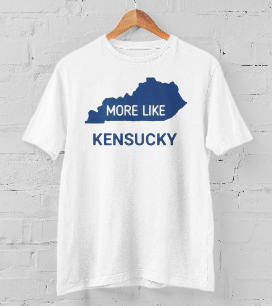 More Like Kensucky Kentucky Map Outline T-Shirt