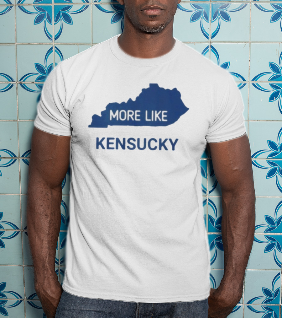 More Like Kensucky Kentucky Map Outline T-Shirt