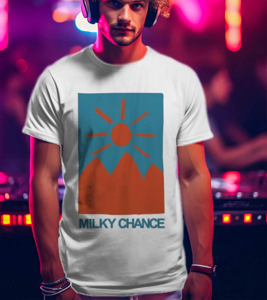 Milky Chance Sun Mountain Illustration T-Shirt