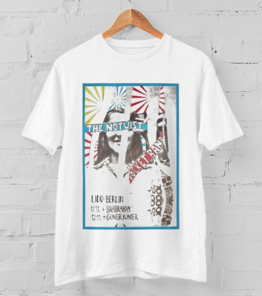 The Notwist Pocket Band Lido Berlin November Brabrabra Güner Künier 2025 T-Shirt