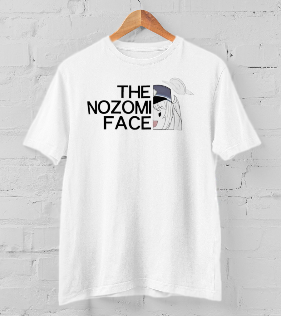The Nozomi Face Anime Meme Character Expression T-Shirt