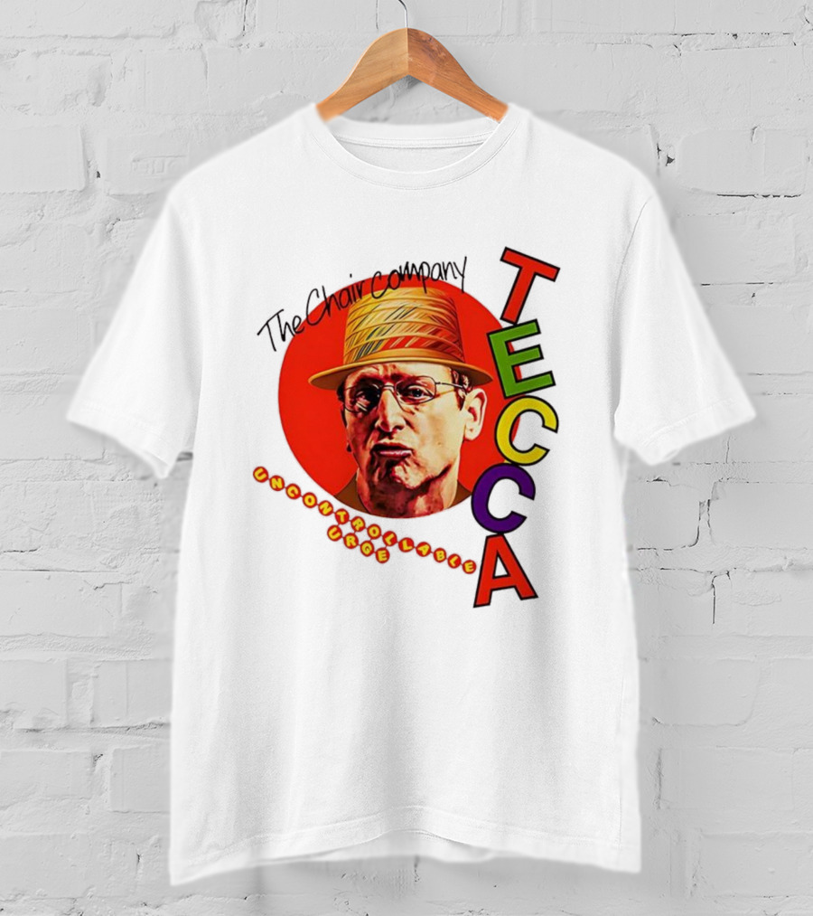 Tim Robinson The Chair Company Uncontrollable Urge Tecca Hat Portrait T-Shirt