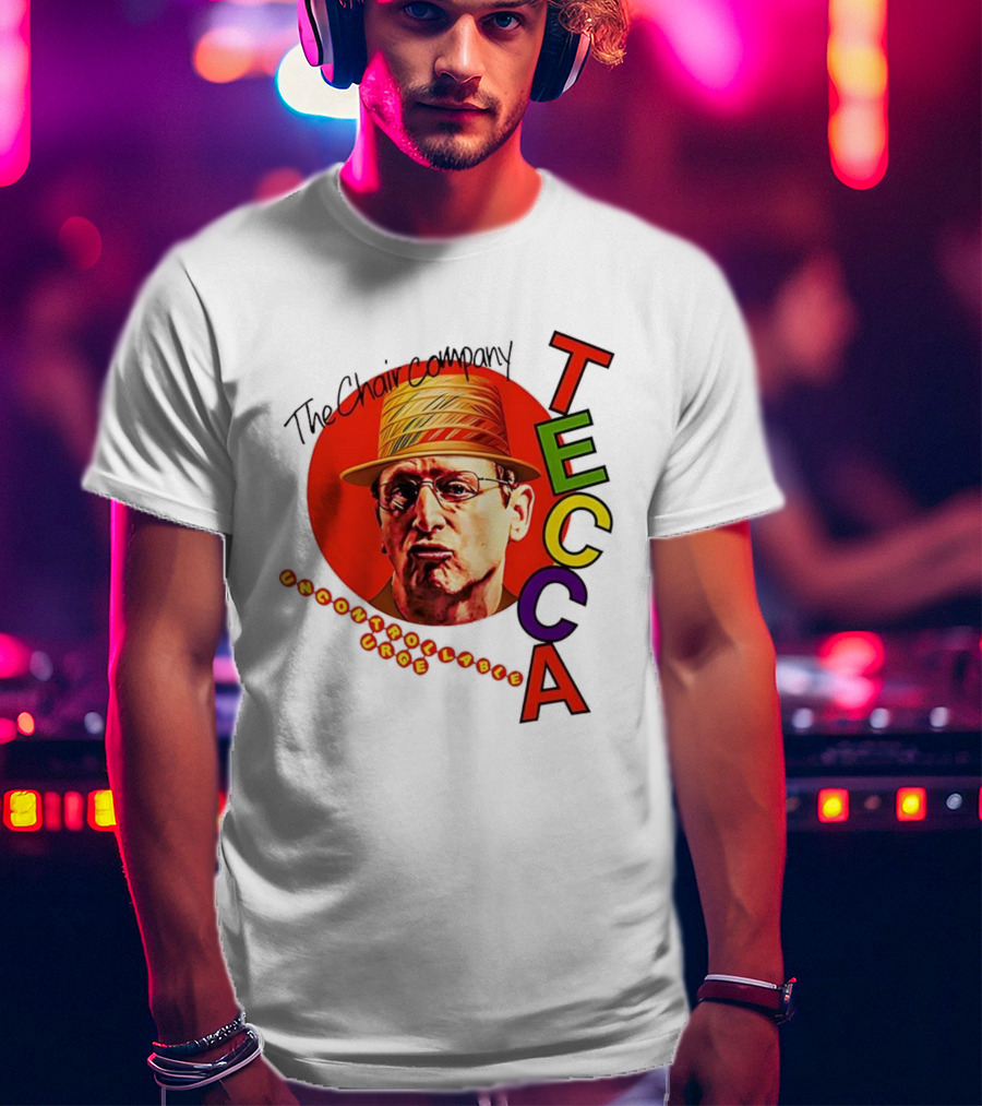 Tim Robinson The Chair Company Uncontrollable Urge Tecca Hat Portrait T-Shirt