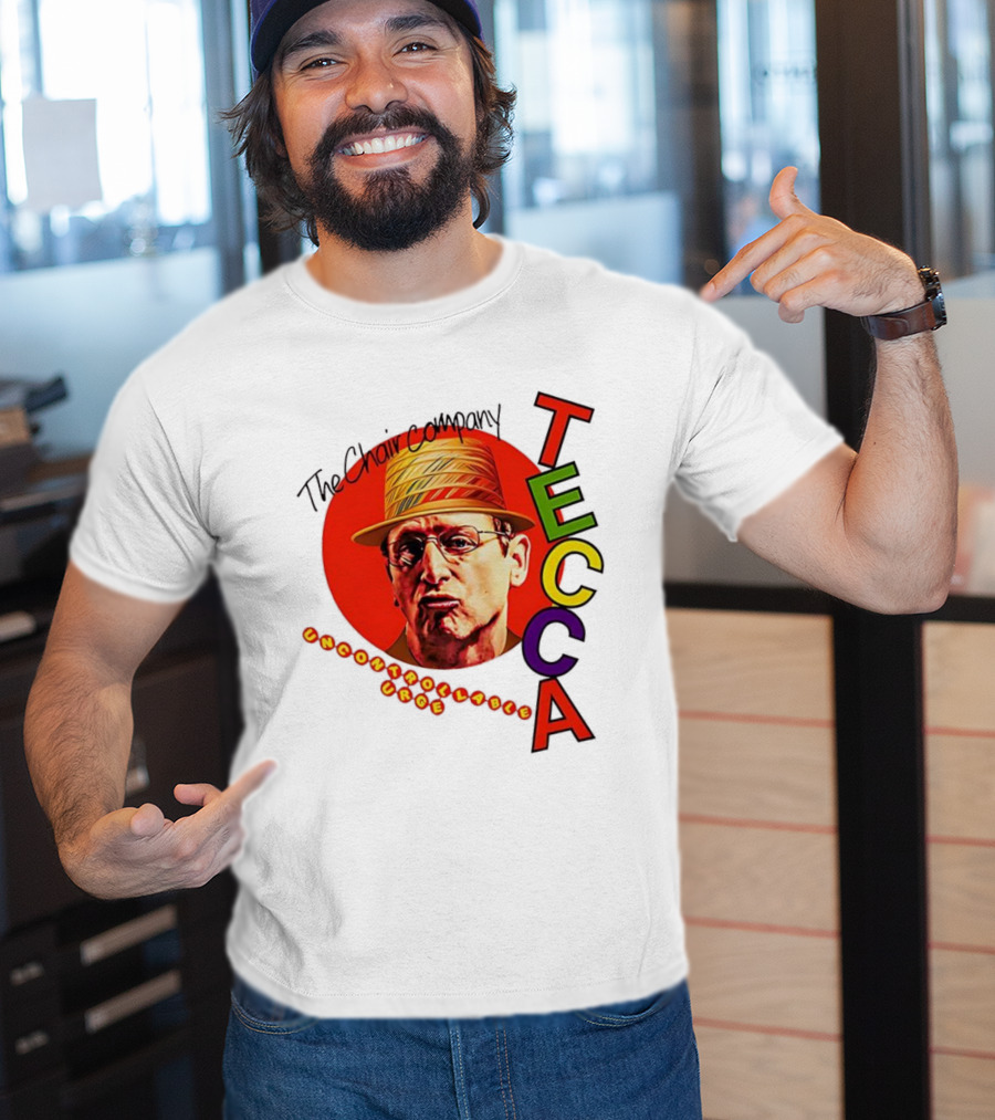 Tim Robinson The Chair Company Uncontrollable Urge Tecca Hat Portrait T-Shirt