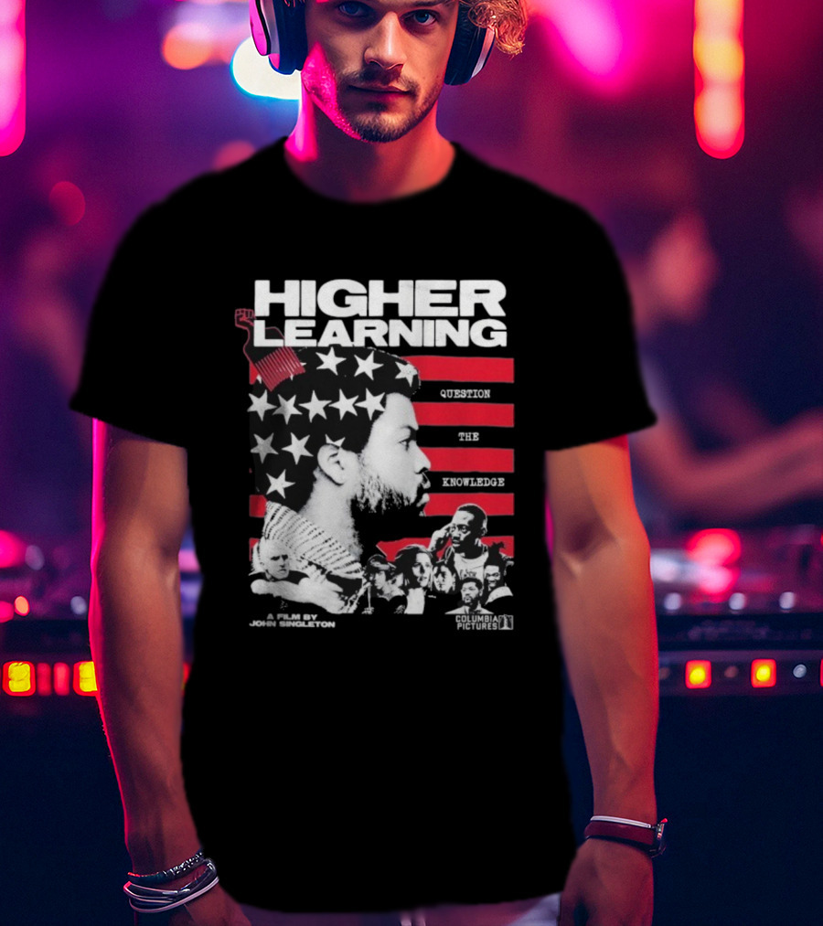 Higher Learning Ice Cube Question The Knowledge Columbia Pictures John Singleton T-Shirt