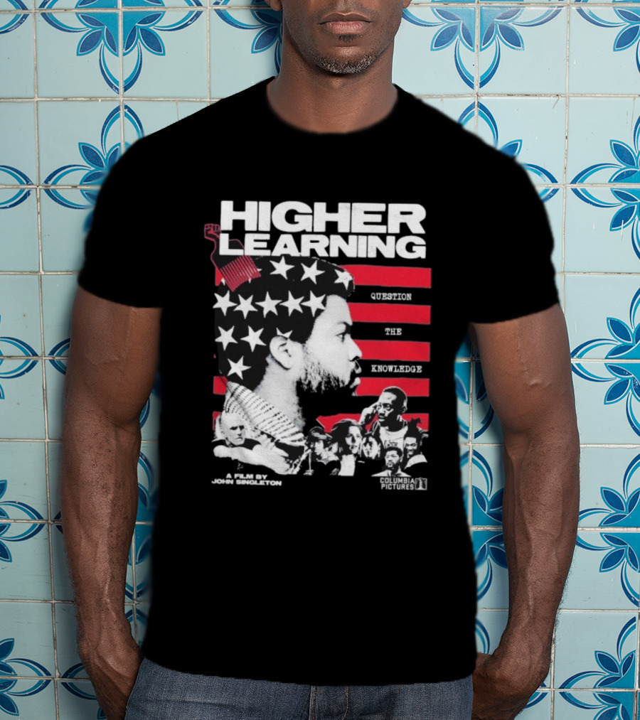 Higher Learning Ice Cube Question The Knowledge Columbia Pictures John Singleton T-Shirt