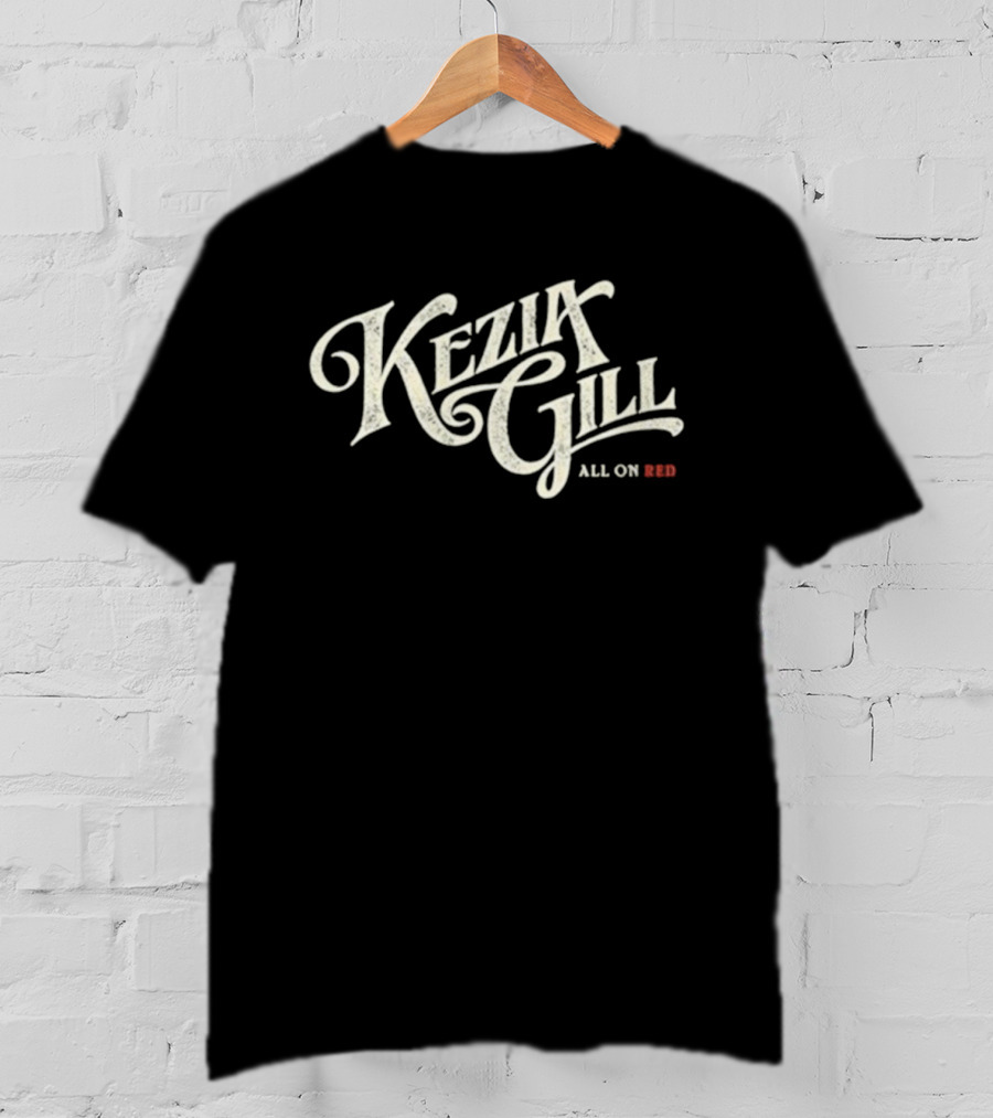 Kezia Gill All On Red Bold Vintage Style T-Shirt