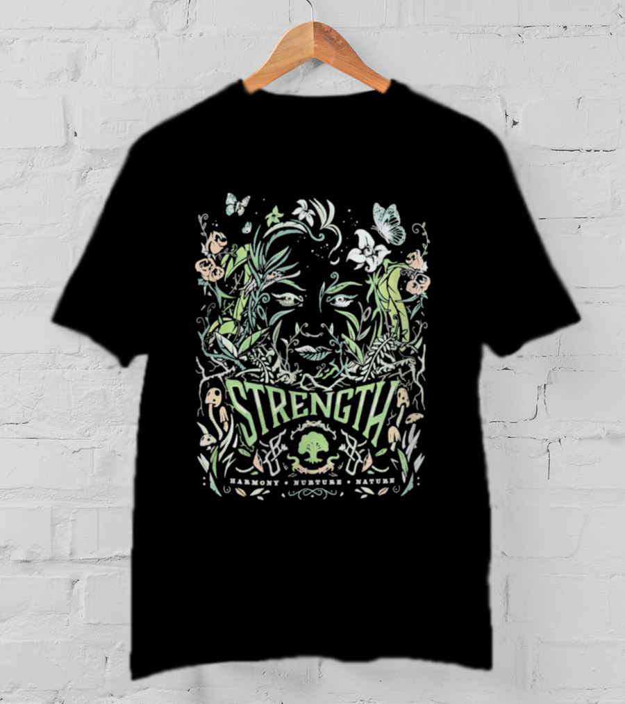 Strength Magic The Gathering Harmony Nurture Nature Mana Grail T-Shirt