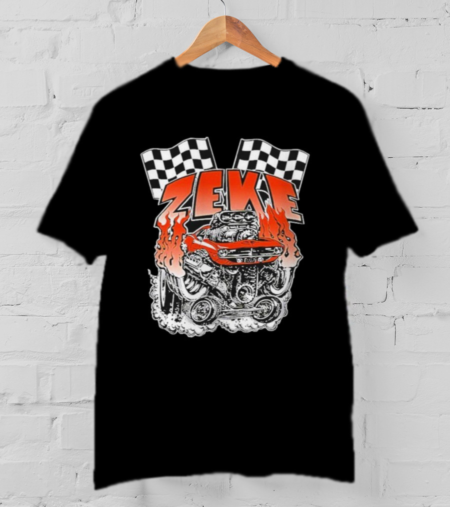 Zeke Band Hot Rod Flames Concert Black Bear Lodge Brisbane Nov 13th 2025 T-Shirt