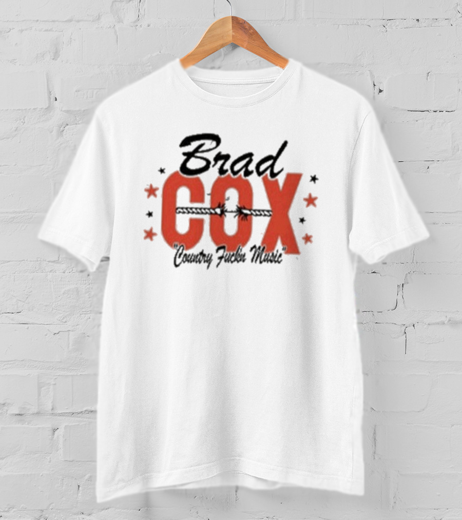 Brad Cox Country Fuckin Music Stars T-Shirt