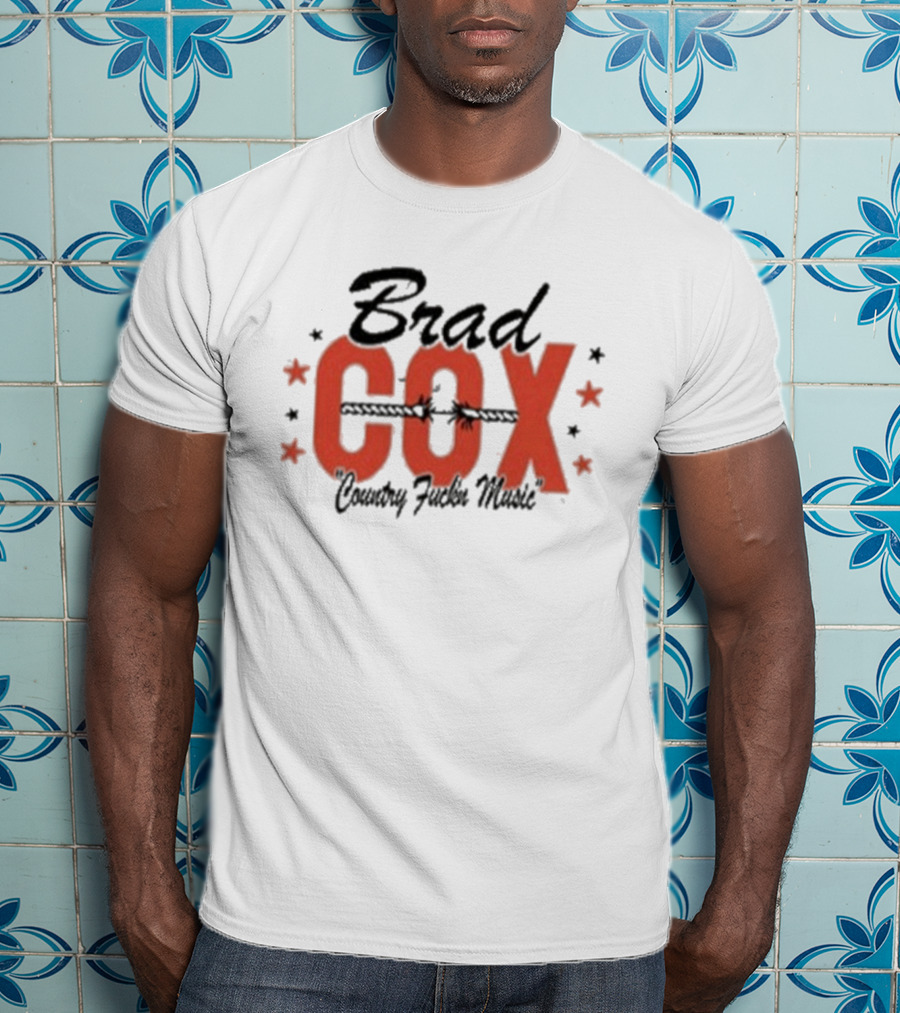 Brad Cox Country Fuckin Music Stars T-Shirt