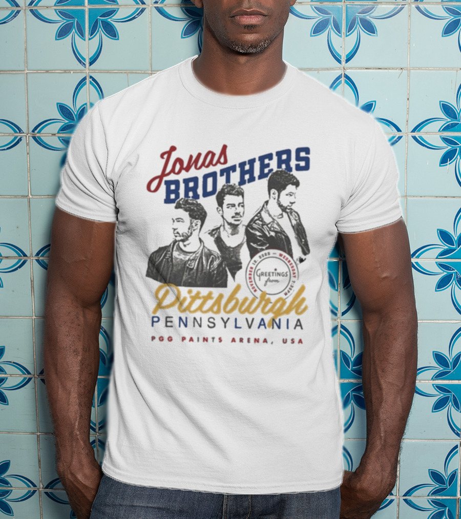 Jonas Brothers Pittsburgh Pennsylvania PPG Paints Arena November 12 2025 USA T-Shirt