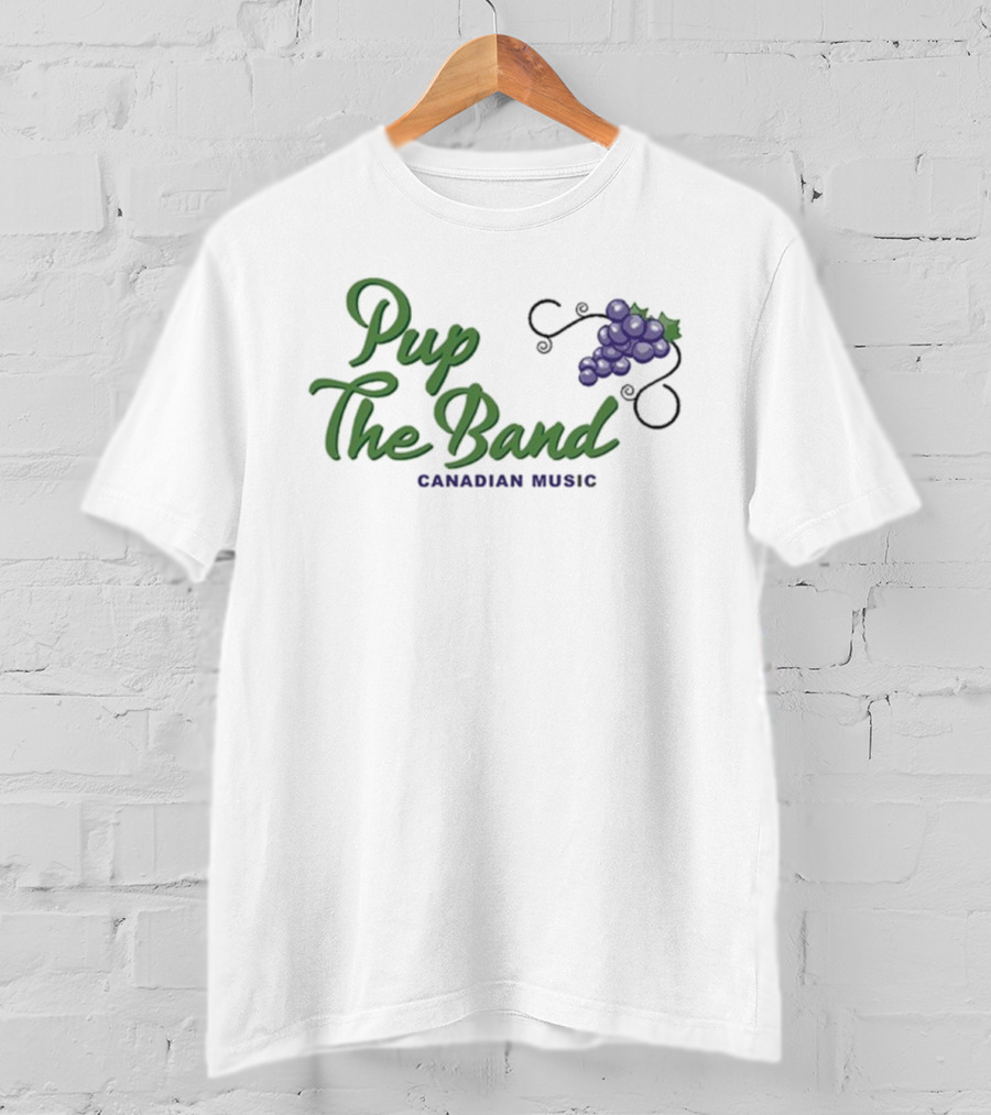 PUP The Band Canadian Mus C Grape Imagery T-Shirt