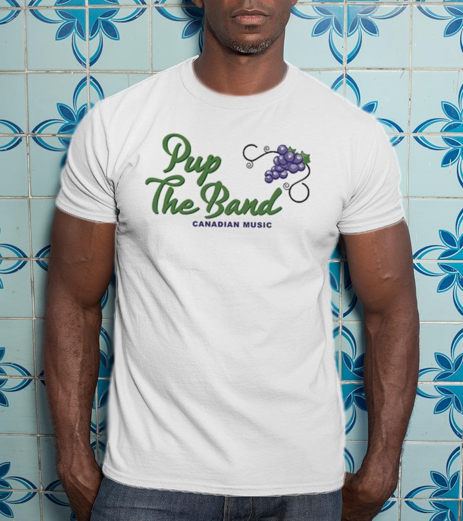 PUP The Band Canadian Mus C Grape Imagery T-Shirt