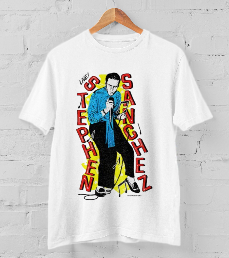 Stephen Sanchez Retro Music Performance Stephen Sanchez The Connie Co Show T-Shirt