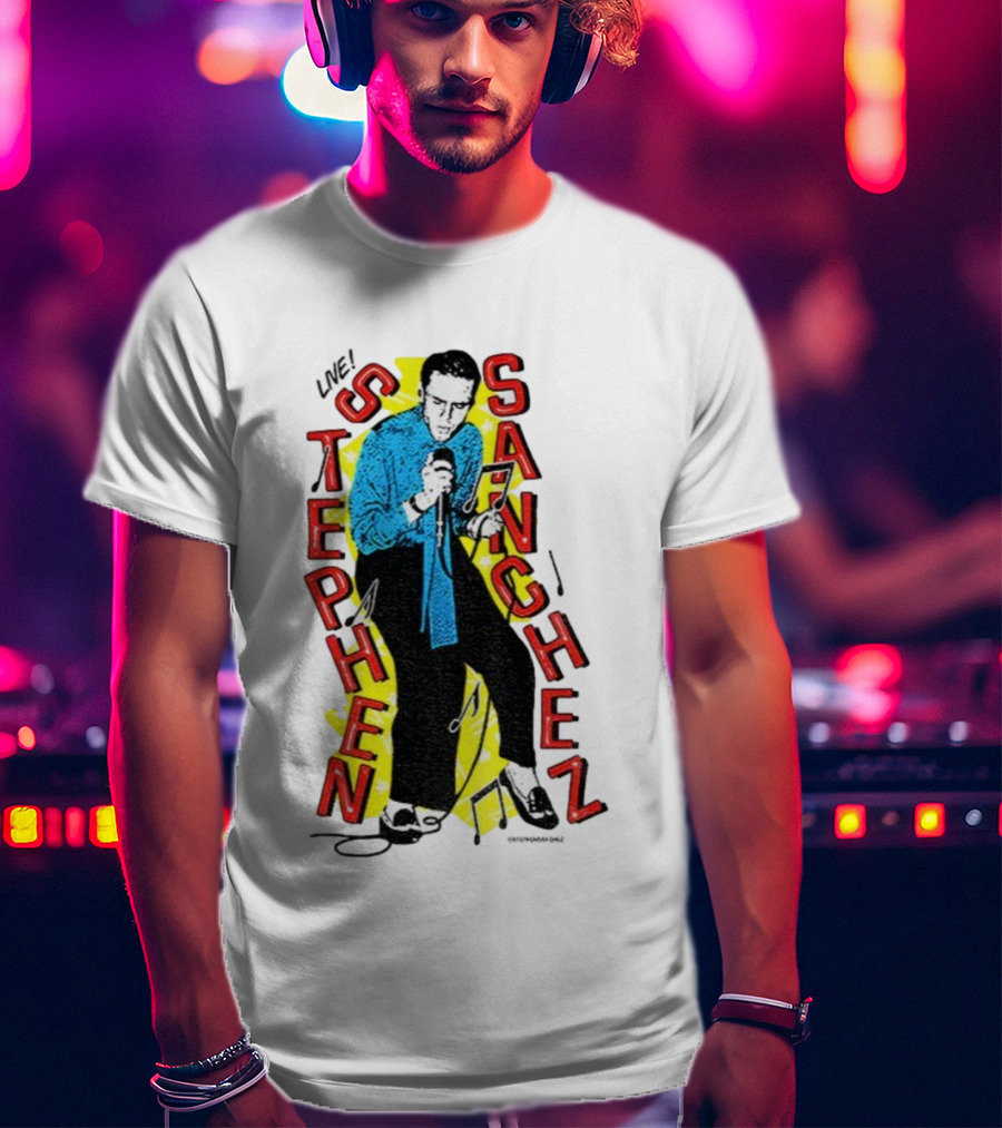 Stephen Sanchez Retro Music Performance Stephen Sanchez The Connie Co Show T-Shirt
