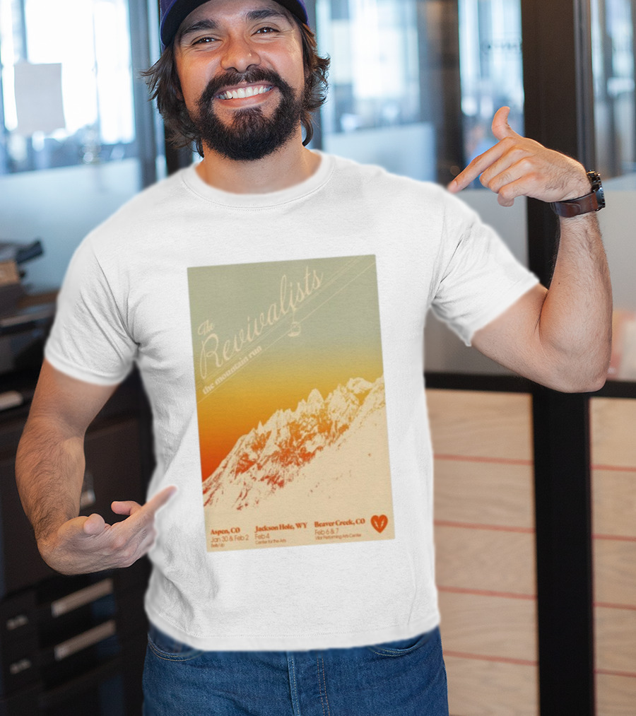The Revivalists The Mountain Run Aspen Jackson Hole Beaver Creek 2026 T-Shirt