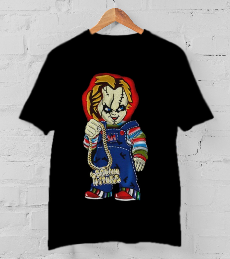 Chucky Child’s Play Second Nature Halloween Horror Figurine Chain T-Shirt