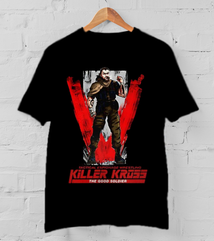 Killer Kross WWE The Good Soldier Wrestling Character T-Shirt