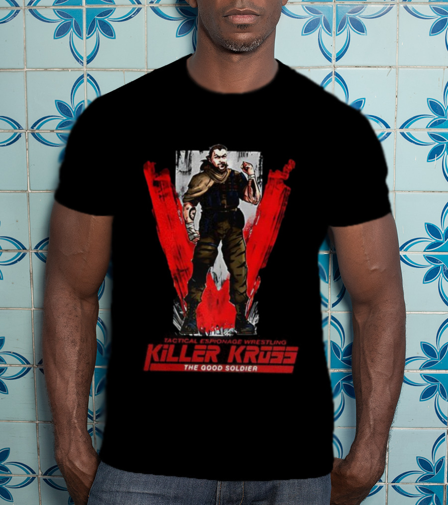 Killer Kross WWE The Good Soldier Wrestling Character T-Shirt
