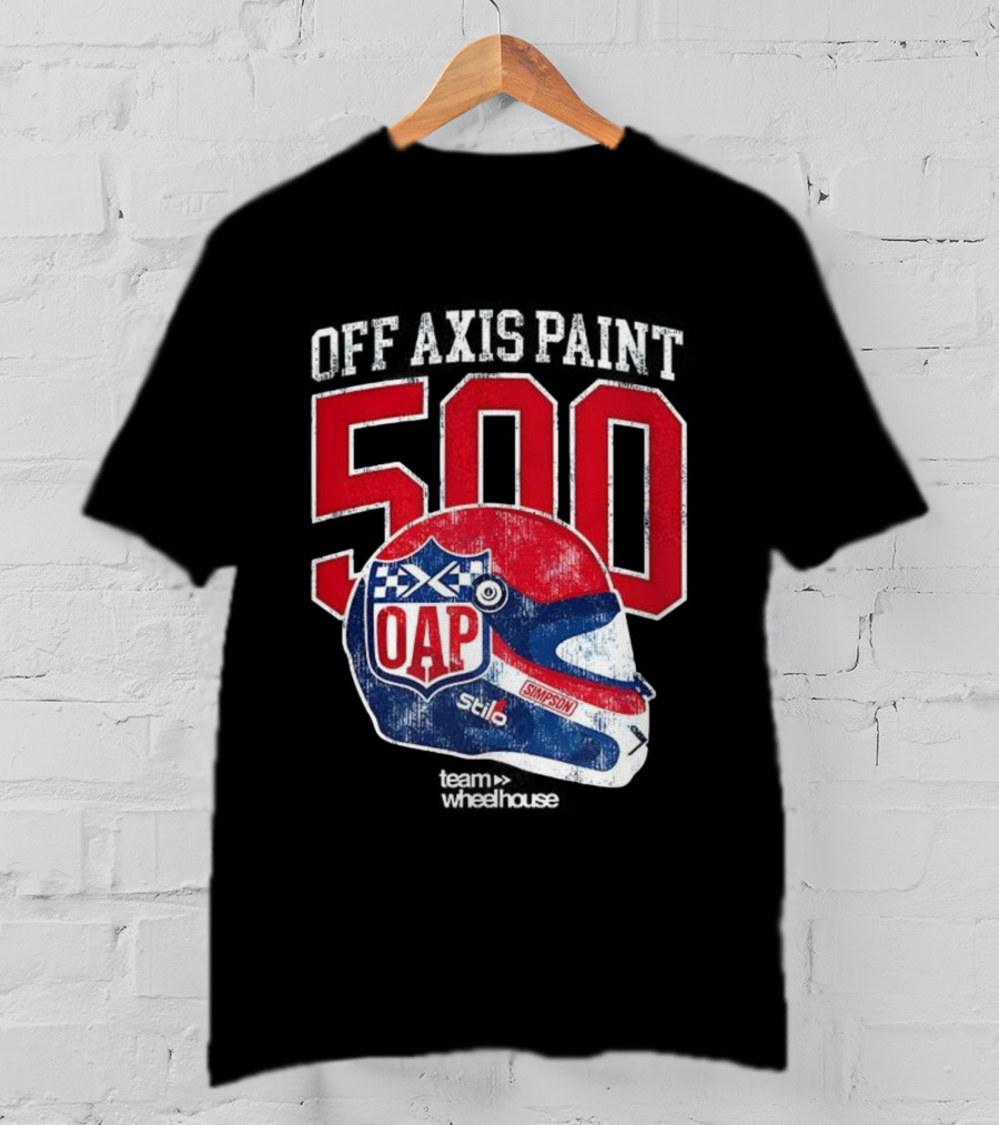 Off Axis Paint 500 OAP Helmet Stilo Simpson Racing T-Shirt