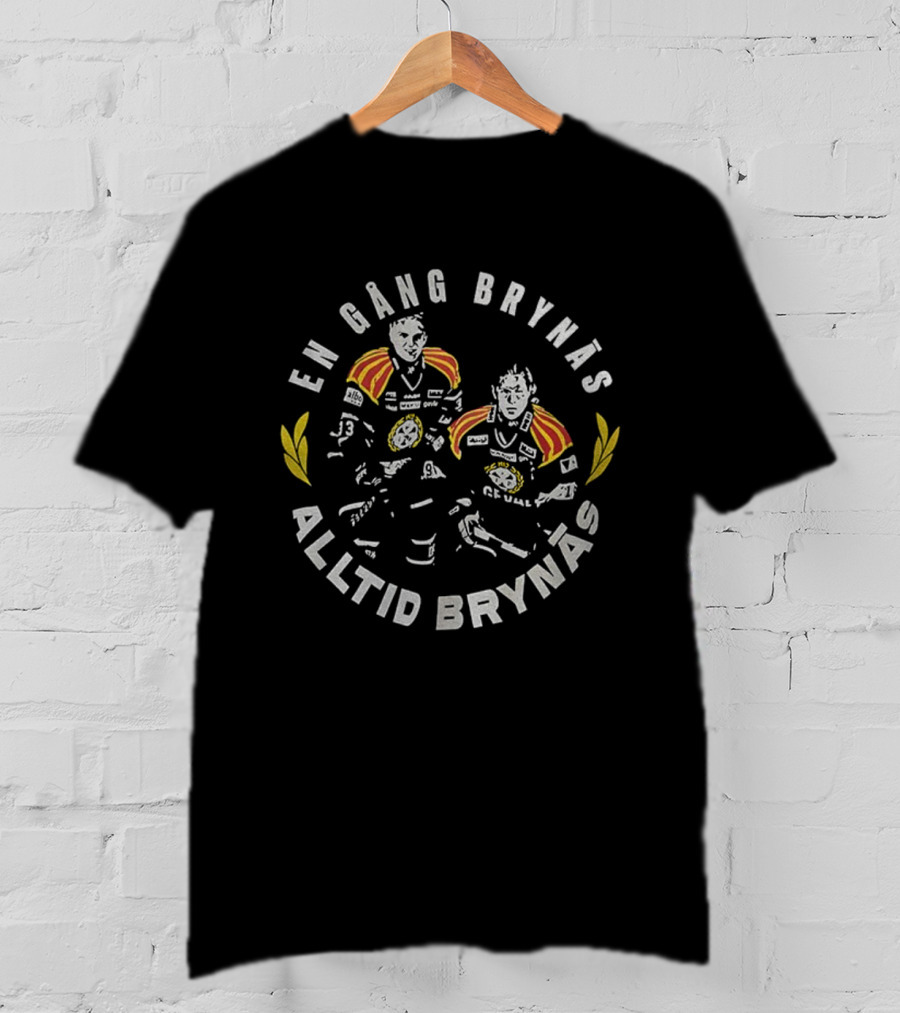 Alltid Brynäs IF En Gang Brynäs Hockey Team Illustrations T-Shirt