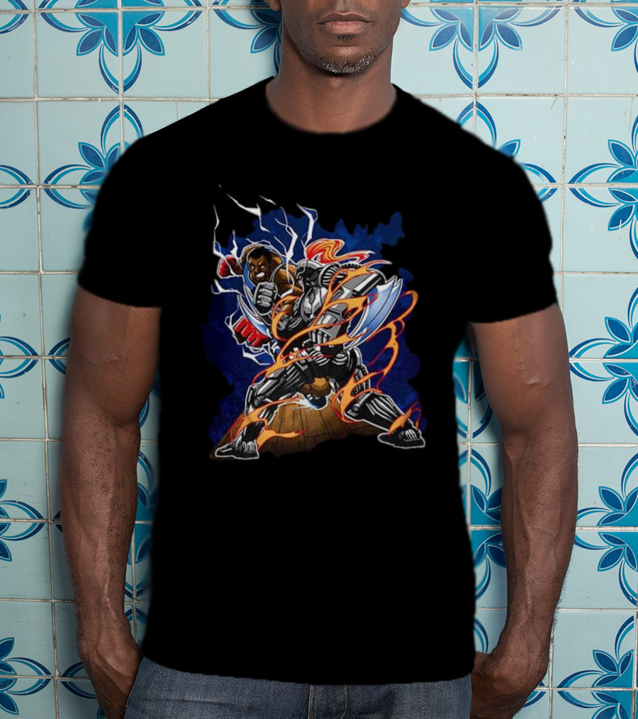 Fulgore Vs TJ Combo Epic Showdown Killer Instinct Video Game T-Shirt